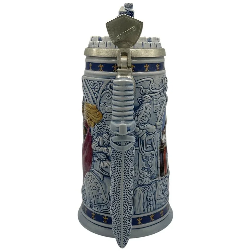 Avon Knights Of The Realm Collectible Stein With Lid & Sword Handle - Picture 7 of 10